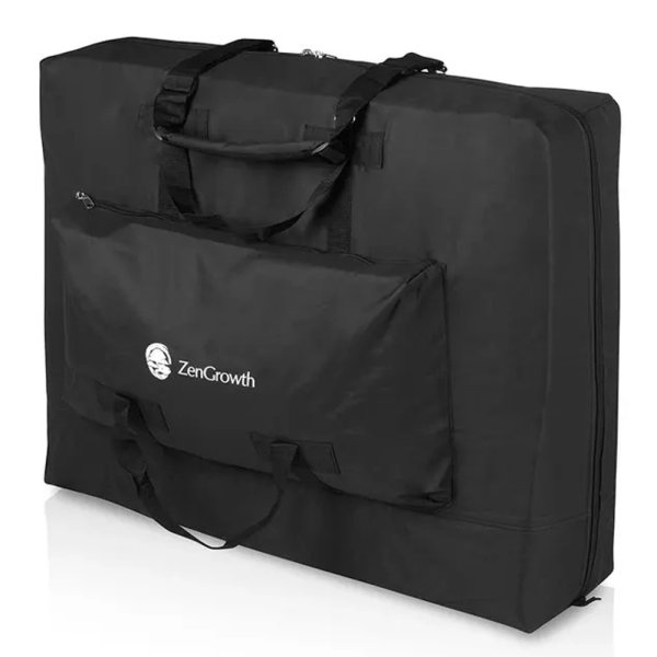 Kofferliege und Massageliege 3-teilig klappbar ZenGrowth Athlete Untersuchungsliege schwarz